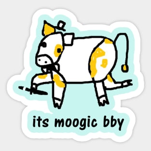 It's Moogic Sticker